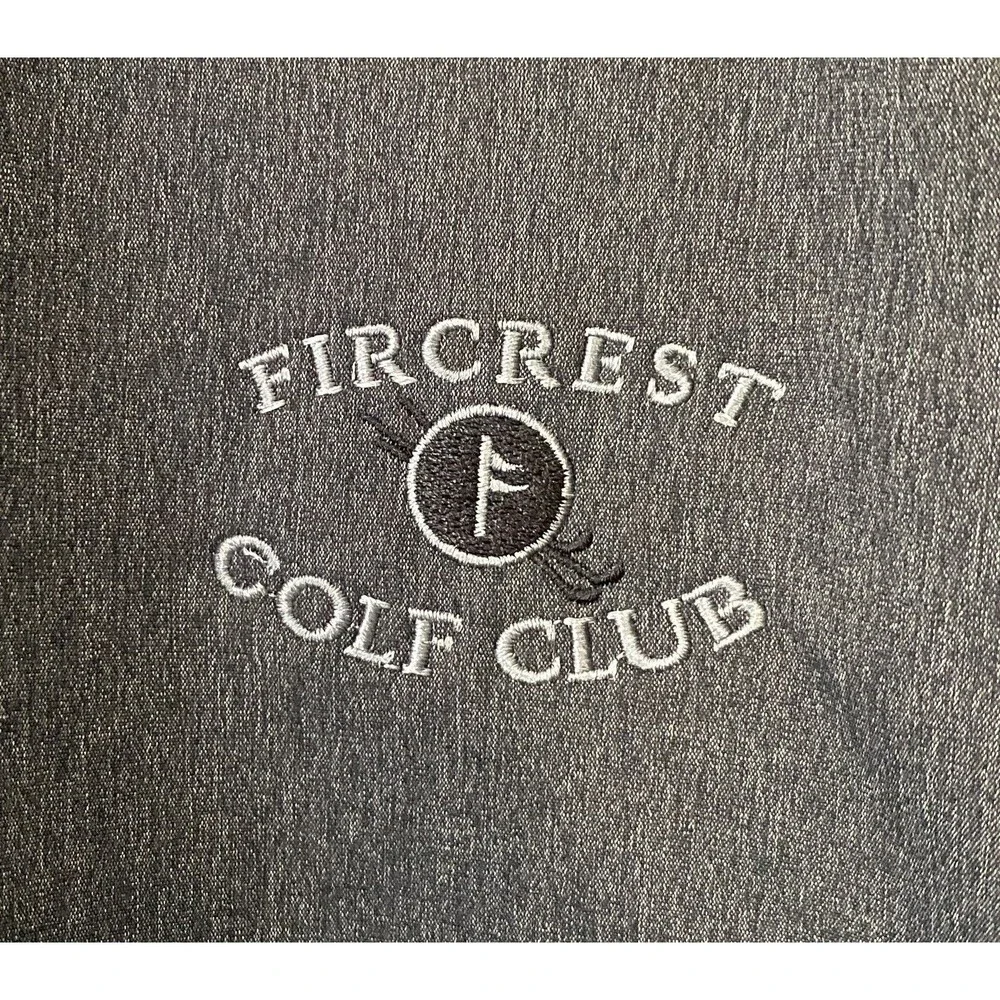 Nike Men's Long Sleeve L Fircrest Golf Club Black Shield Light Running Jacket‎